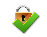 Icon - Lock Secure Gold